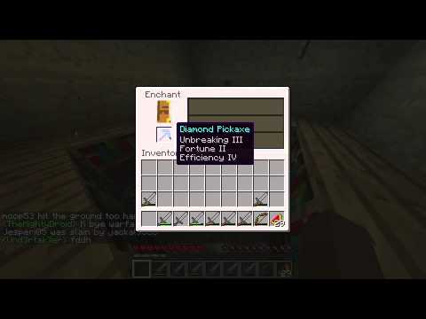 Level 30 diamond pickaxe enchantment - elite.mcpvp.com ...