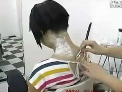 Burry face shaved nape and neckline DOLLAR