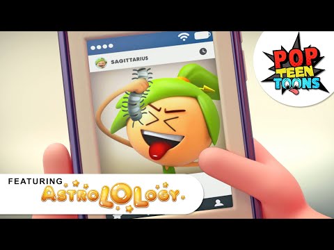 AstroLOLogy: Instagram Addict | Funny Cartoons for Children | Pop Teen Toons