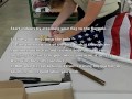 How to install a temporary flag pole using a lawn socket