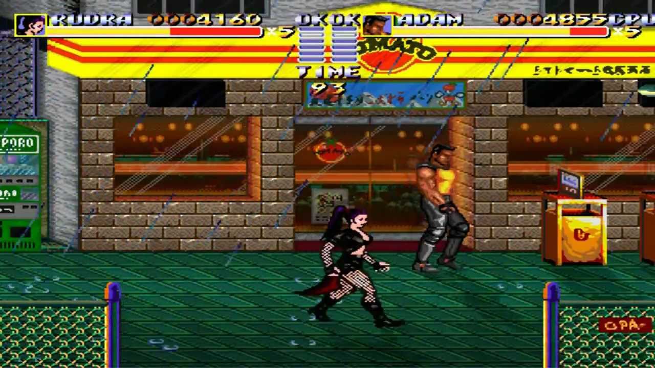 streets of rage 4 unlockable characters