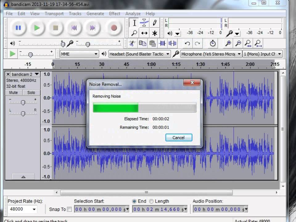 ... Noise FIX Computer Ambient Sounds Audacity FREE #4 - YouTube