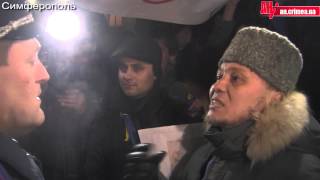 Крымскотатарский на Евромайдане в Симферополе