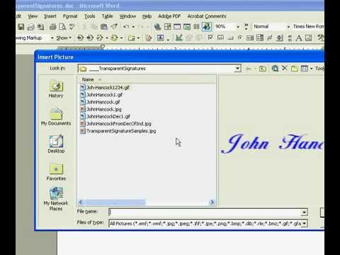 how to insert signature in pdf without adobe