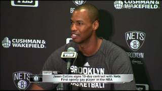 Jason Collins Returns to the NBA in Historic Fashion