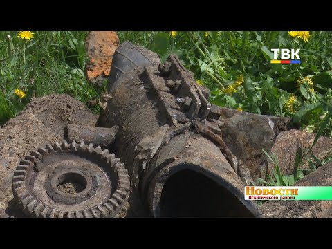 Забитый илом и грязью водопровод заменили в п. Маяк