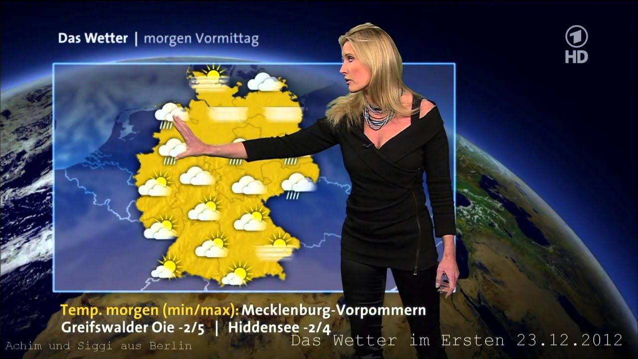 Claudia Kleinert WDR-AKS-Wetter im roten (fast) Minikleid | Doovi