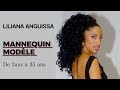 Liliana Anguissa diaporama modèle coiffures, photos et mannequin