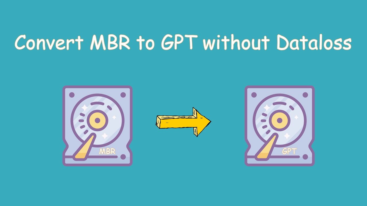 convert mbr to guid