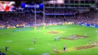 Drew Mitchell - unbelievable skill after Halfpenny kick! Lions vs Waratahs