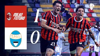 Sandri from the spot decides the first leg | Milan Futuro 1-0 SPAL | Highlights Playout Serie C