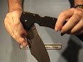 Cold Steel Espada XL Folding Knife in G-10