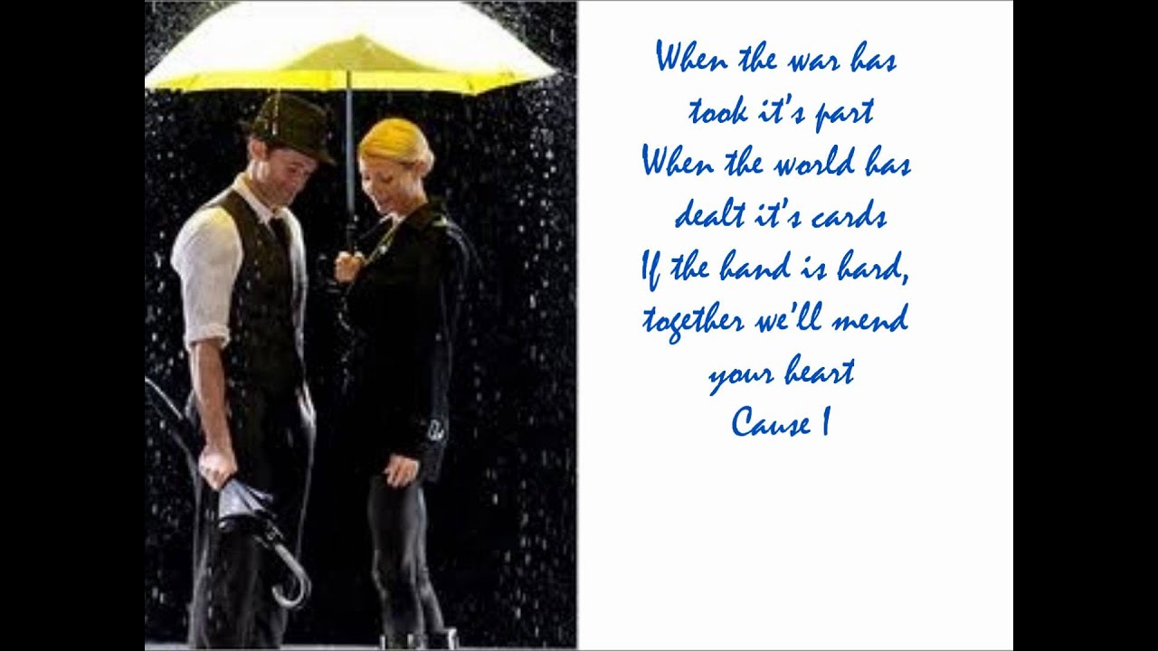 Singing in the Rain/Under my Umbrella Glee Cast Lyrics YouTube