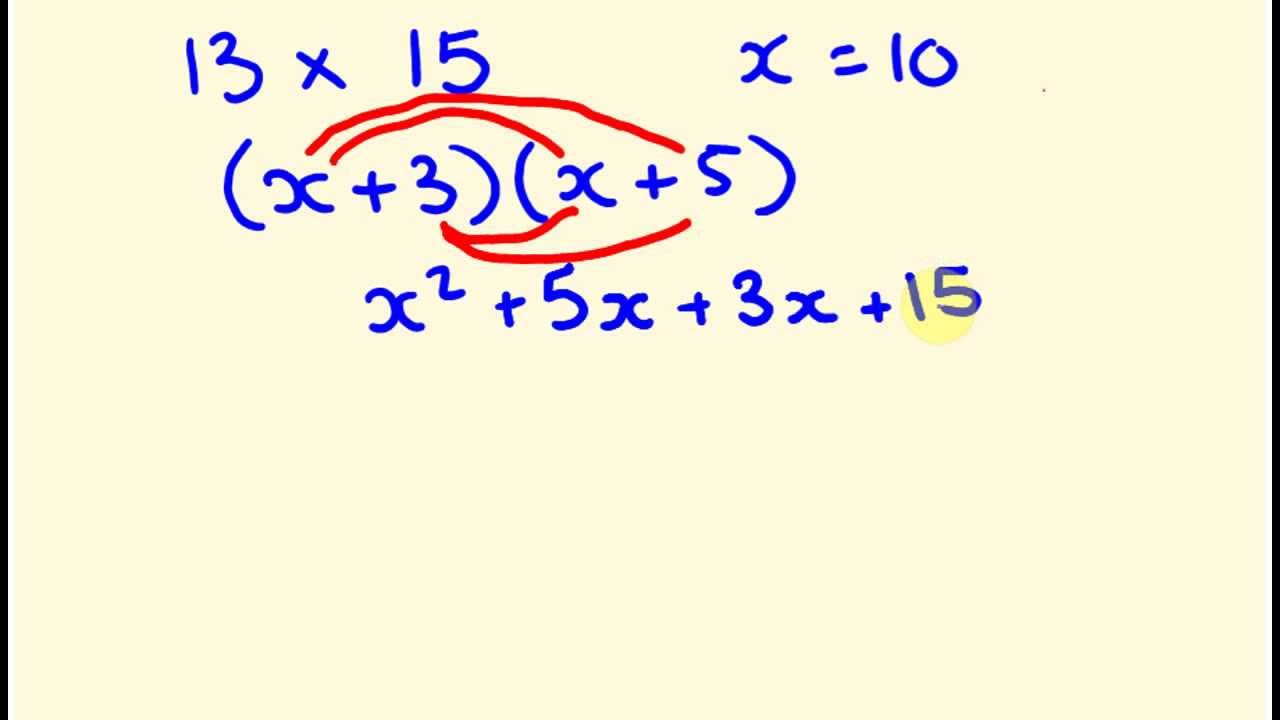 Algebra expanding brackets binomials YouTube