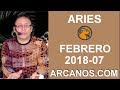 Video Horscopo Semanal ARIES  del 11 al 17 Febrero 2018 (Semana 2018-07) (Lectura del Tarot)
