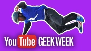 Geek Week - Free Runner's Epic Fall at the British Museum with Head Squeeze