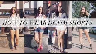 How to Style Denim Shorts