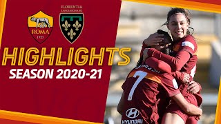 Roma 6 - 1 Florentia | Coppa Italia Femminile Highlights 2020-21