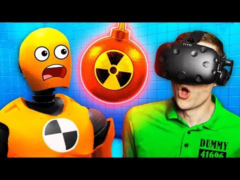 Creating A SECRET BOMB To Destroy RAGDOLL DUMMIES (Funny Rage Room VR Gameplay)