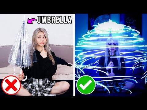 8 EASY Photo Hacks ANYONE Can Do At Home! Creative Fun Instagram Ideas