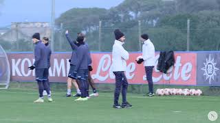 TRAINING | L'allenamento degli azzurri in vista di Napoli - Leicester