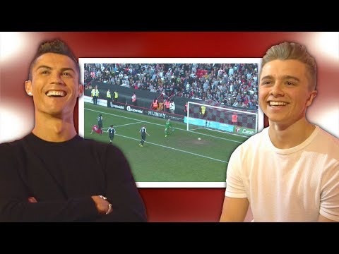 Cristiano Ronaldo Reacts To My Football Videos