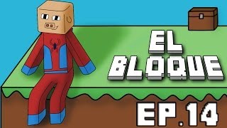 EL BLOQUE EP. 14 | TRAMPA DE MOBS | MINECRAFT MINI SERIE