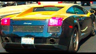 GOLD TOP LAMBORGHINI!