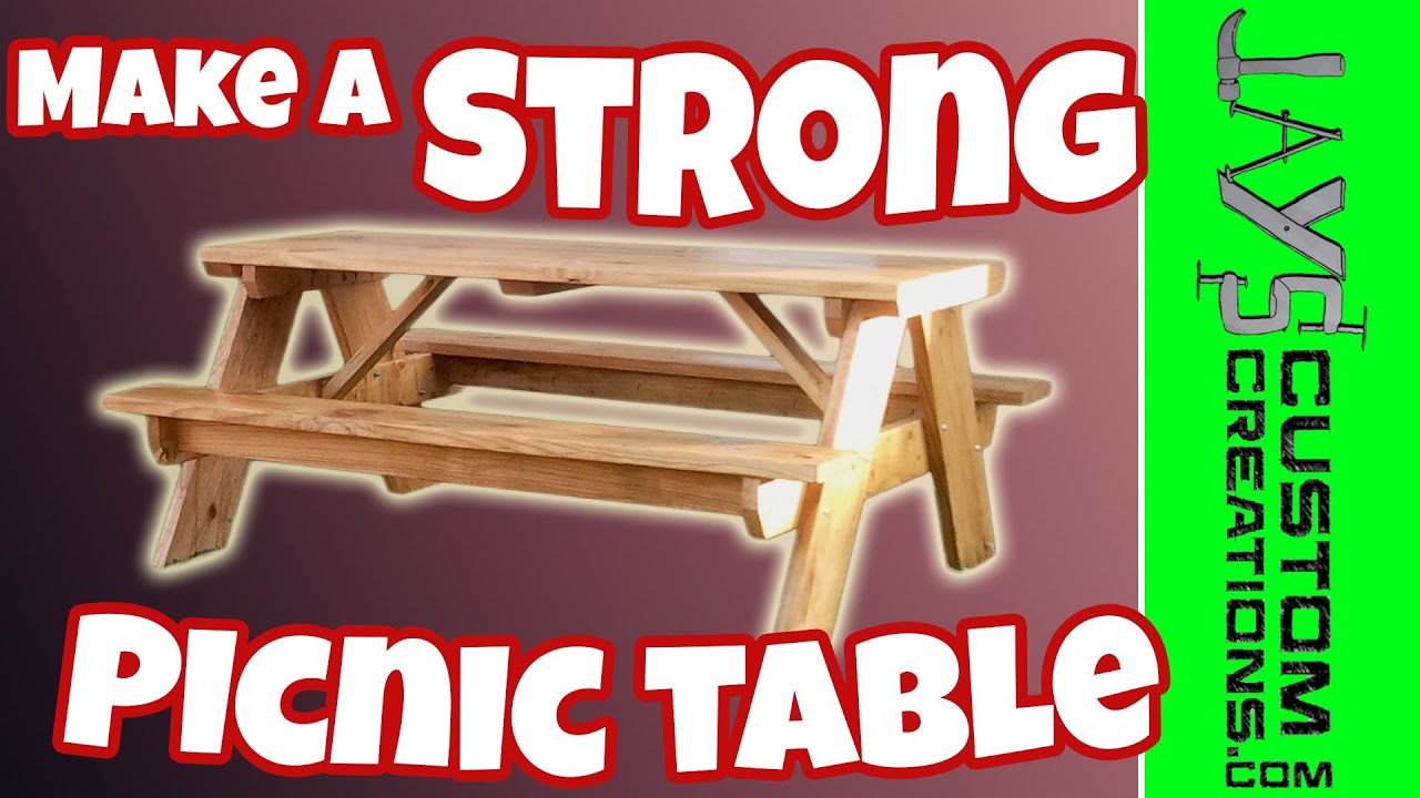 Free Picnic Table Plans