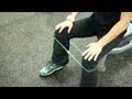 Resistance Band Leg Exercises While Sitting : Fitness Techniques 