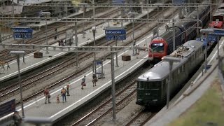 Modellbahn Schweiz im Miniatur Wunderland
