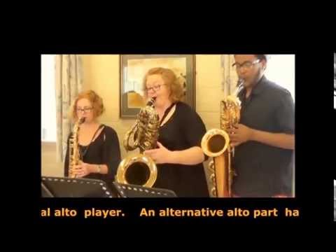 The Lone Ar-ranger Goes Sax Mad! - saxophone ensemble