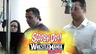 WWE Superstars record their lines for "Scooby-Doo! WrestleMania Mystery"