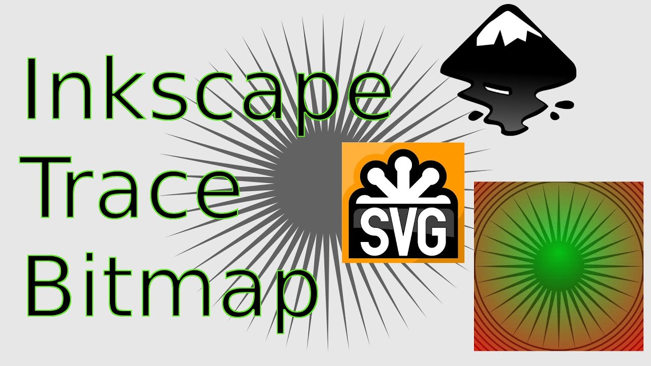 inkscape trace bitmap shows pixels