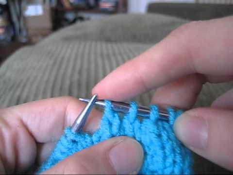 Decreasing Knit Stitches: SSK (Slip, Slip, Knit) - YouTube