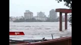 Sandesh News Many parts of south Gujarat received heavy rains, Surat is mostly affected