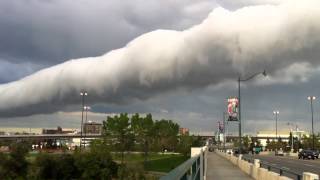 Roll cloud over Calgary, Canada -June 18th 2013.