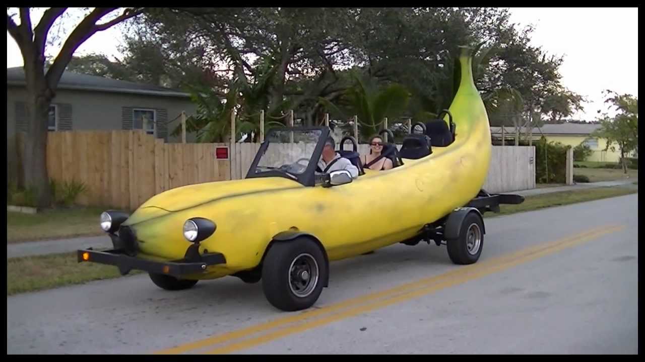 BANANA CAR!! YouTube