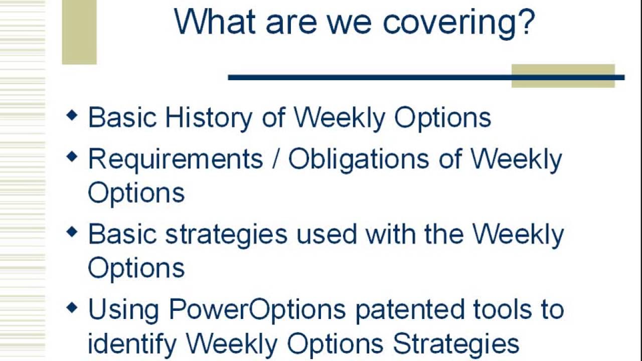Stock options income strategies