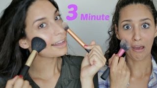 3 MINUTE MAKE UP CHALLENGE mit meiner SCHWESTER & MAMA!