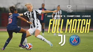 LIVE MATCH | Juventus Women - PSG Féminines | UWCL Round 2 - First Leg