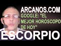 Video Horóscopo Semanal ESCORPIO  del 15 al 21 Noviembre 2020 (Semana 2020-47) (Lectura del Tarot)
