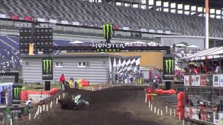 MXGP of Germany 2013 - Gautier Paulin Crash - Motocross