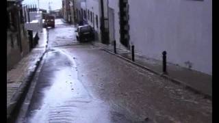 Lluvia en La Caleta