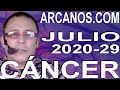 Video Horóscopo Semanal CÁNCER  del 12 al 18 Julio 2020 (Semana 2020-29) (Lectura del Tarot)