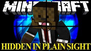 Minecraft IMPOSTER MOD Hidden In Plain Sight Minigame w/ Bashur and BillWarlow