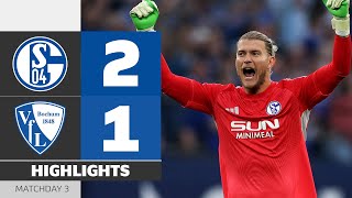 Schalke STRIKES BACK! | SCHALKE 04 — VFL BOCHUM | Highlights | Matchday 3 — Bundesliga 2