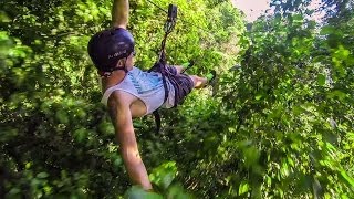 EPIC JUNGLE ZIP LINE!