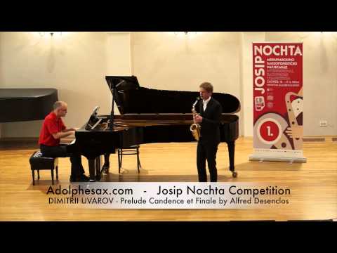 JOSIP NOCHTA COMPETITION DIMITRII UVAROV Prelude Candence et Finale by Alfred Desenclos
