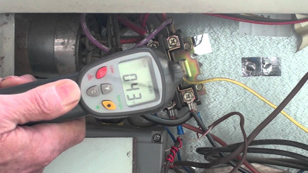 How to test for overheated HVAC equipment contactors and terminals with